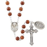 Creed N5045 Coco Bead Rosary - Divine Mercy