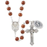 Creed N5046 Coco Bead Rosary - Saint Michael