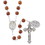 Creed N5047 Coco Bead Rosary - Saint Benedict