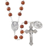 Creed N5049 Coco Bead Rosary - Saint Anthony