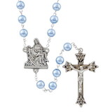 Creed N5061 Pieta Collection Rosary - Sky Blue