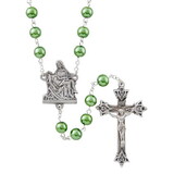 Creed N5062 Pieta Collection Rosary - Emerald