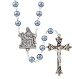 Creed N5063 Pieta Collection Rosary - Gray