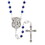 Creed N5066 Spiritual Warrior Saint Michael Rosary -Imitation Lapis