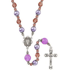 Creed N5074 Amore Mio Collection Rosary - Amethyst