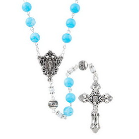Creed N5075 Amalfi Collection Rosary - Aqua