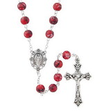 Creed N5090 Massa Collection Rosary - Ruby
