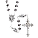 Creed N5097 Florentine Collection Rosary - Black