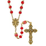 Creed N5099 Picasso Collection Rosary - Ruby