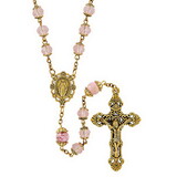 Creed N5102 Picasso Collection Rosary - Pink