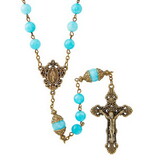 Creed N5119 San Gimignano Collection Rosary - Aquamarine