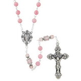 Creed N5124 Ravello Collection Rosary - Pink