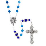 Creed N5125 Ravello Collection Rosary - Sapphire