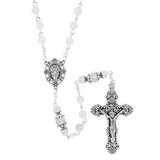 Creed N5127 Ravello Collection Rosary - Crystal