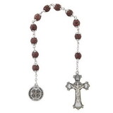 Creed N5137 Pompeii Collection One-Decade Rosary - Brown