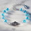 Creed N5146 Beautiful Miraculous Rosary Bracelet - Aqua