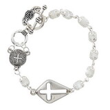 Creed N5156 Saint Benedict Bracelet With Lobster Clasp - White