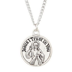 Creed N5159 Jesus I Trust In You Medal