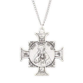 Creed N5162 Saint Jude And Sacred Heart Medal