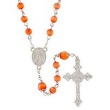 Creed N5167 Wire Wrapped Rosary - Divine Mercy