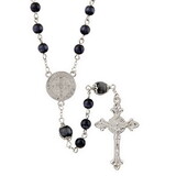 Creed N5169 Wire Wrapped Rosary - Saint Benedict