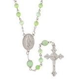 Creed N5171 Wire Wrapped Rosary - Our Lady Of Guadalupe