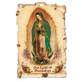 Gerffert N5211 Sacred Scroll Plaque - Our Lady Of Guadalupe