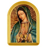 Gerffert N5217 Sacred Blessings Wood Plaque - Our Lady Of Guadalupe