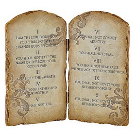 Avalon Gallery N5232 Ten Commandments Plaque
