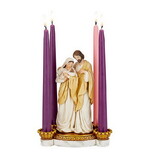 Christian Brands N5239 Holy Family Advent Candleholder