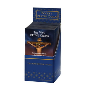 Ambrosiana N5247 Trifold Cards Display - The Way Of The Cross - 48/pk