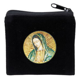 Creed N5292 Our Lady Of Guadalupe Printed Rosary Case