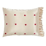 Bella N5815 Ruffled Satin Pillowcase - Hearts