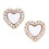 Fleur Jewelry N5930 Holiday Stud Earrings & Trinket Tray Sets - Keep Christmas