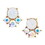 Fleur Jewelry N5937 Holiday Stud Earrings & Trinket Tray Sets - Christmas Blessings