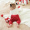 Stephan Baby N5947 Leggings - Red Bow