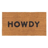 Santa Barbara Design Studio N6341 Face to Face Coir Doormat - Howdy