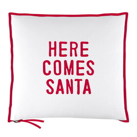 Face to Face Mini Pillowcase - Here Comes Santa