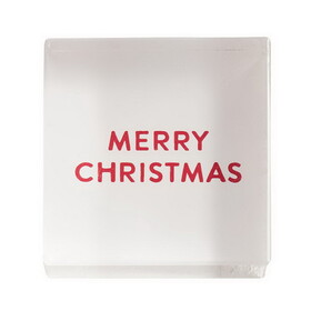 Face to Face N6359 Face to Face Mini Lucite Block - Merry Christmas