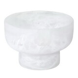Tablesugar N6435 Resin Mini Pedestal Bowl - White