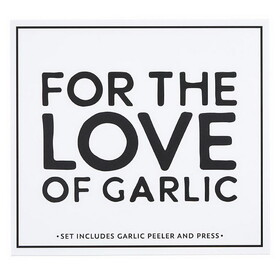 Tablesugar N6445 Garlic Lover Book Box - For The Love Of Garlic