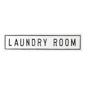 PURE Design N6458 Metal Wall Sign - Laundry Room
