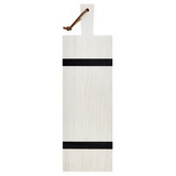 Tablesugar N6461 Black Stripe Charcuterie Wood Board