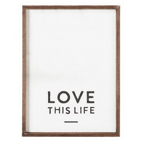 PURE Design N6462 Wood Sign - Love This Life