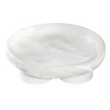 Tablesugar N6484 Resin Footed Mini Tray - White