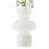 PURE Design N6501 Glass Bubble Vase - Small - White