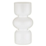 PURE Design N6502 Glass Bubble Vase - Large - White