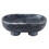 Tablesugar N6511 Charc Footed Marble Bowl - Med