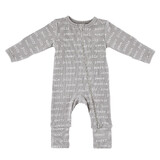 Stephan Baby N6561 Waffle Knit Cozy Romper - Holiday Cheer