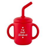 Stephan Baby N6609 Silicone Sippy Cup - My First Christmas